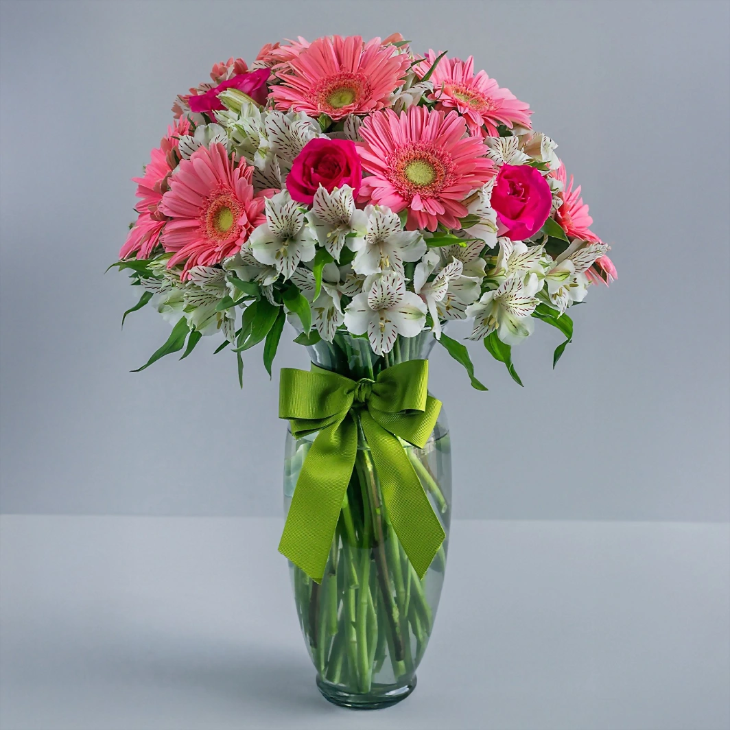 Lindo Día con Rosas y Gerberas 2992