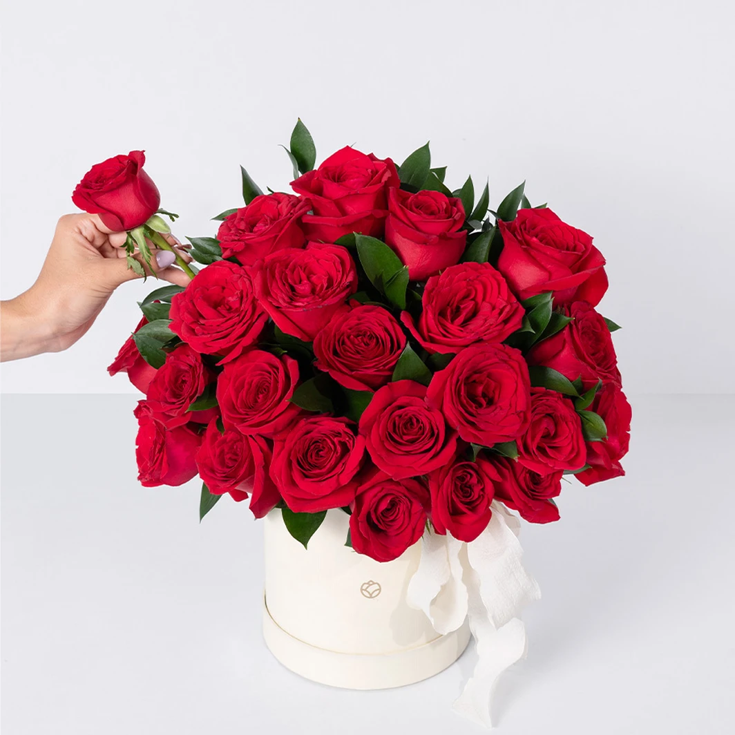 Arreglo de 24 Rosas Rojas 4866