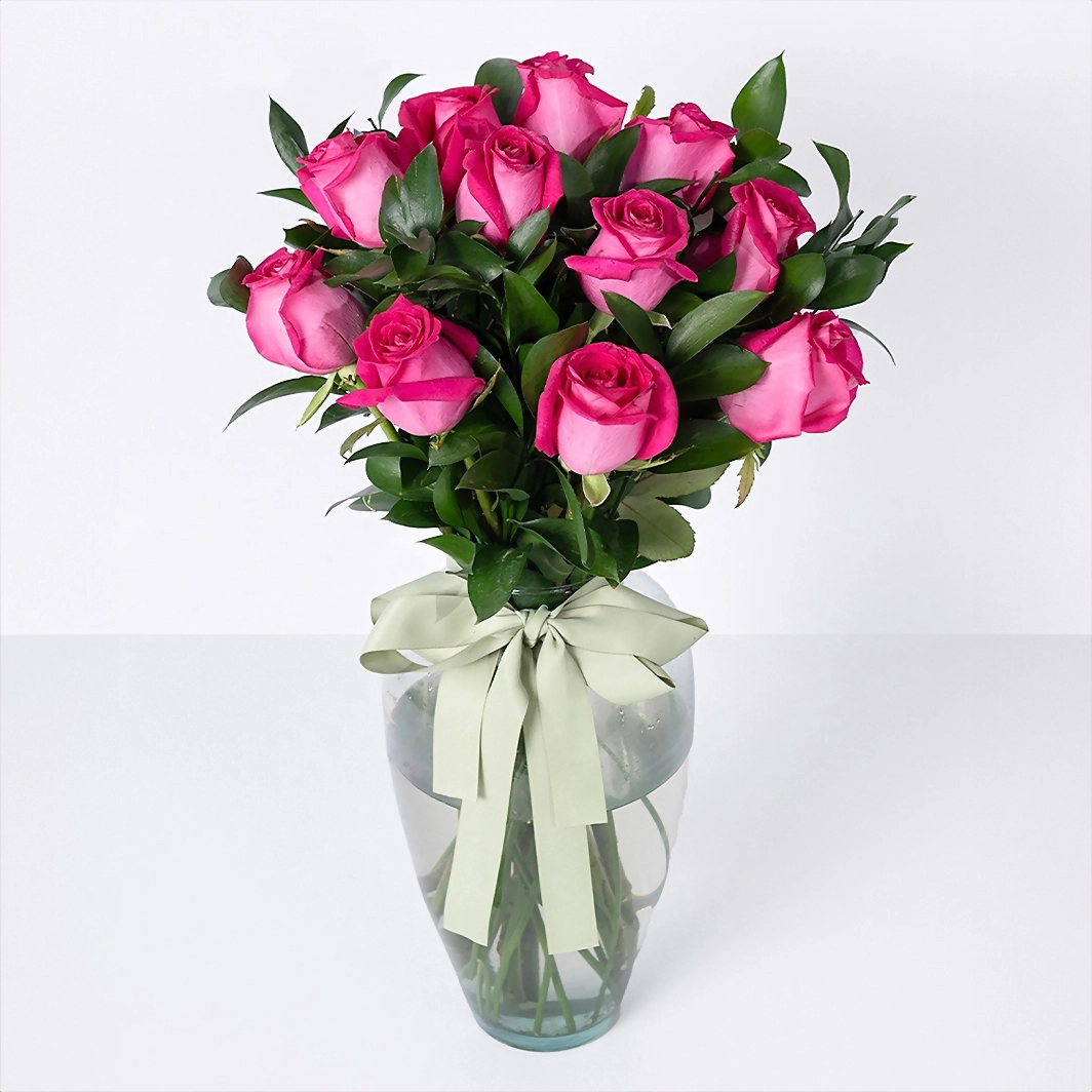 Arreglo de 12 Rosas Intenso 425