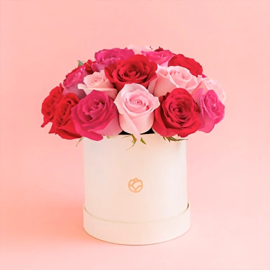 Arreglo de 24 Rosas de Colores 7206