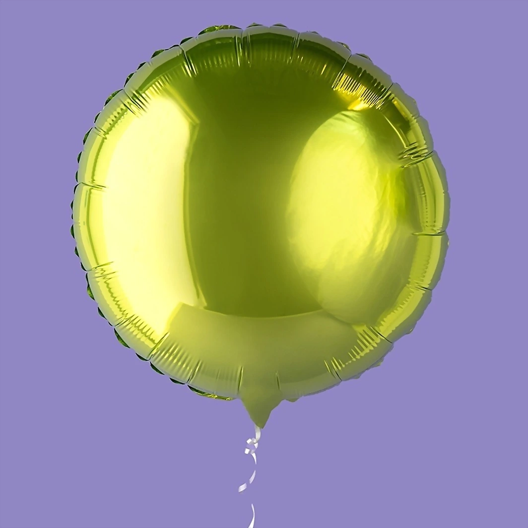 Globo Redondo Verde Lima 7796
