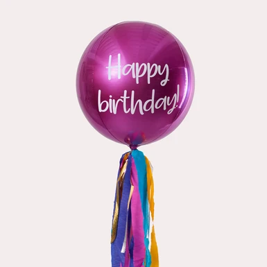 Globo Esfera "Happy Birthday" 9073