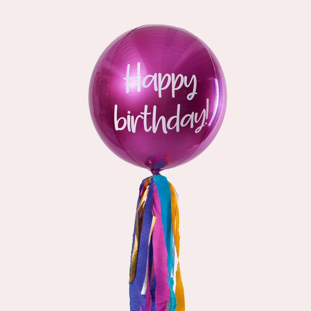 Globo Esfera "Happy Birthday" 9073