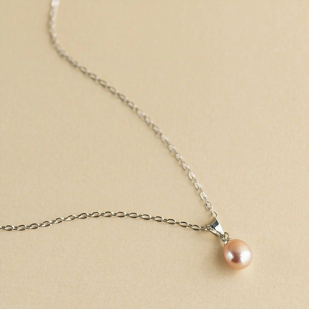 La Perla Pink Pearl Necklace 10391-A